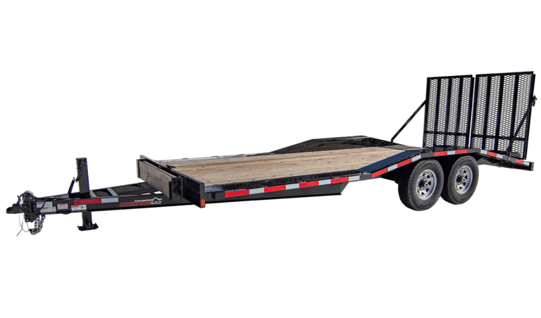 Steel Tandem Trailer 20ft Beavertail 10000# TT8210-20E - Chilton Trailers